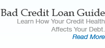 Bad Credit Loan Guide